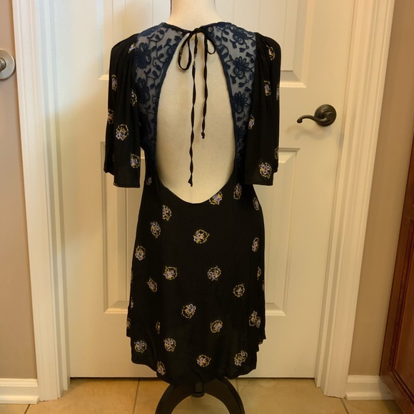 NWT Free People Mockingbird mini lace inset sz 6 - Picture 7 of 7